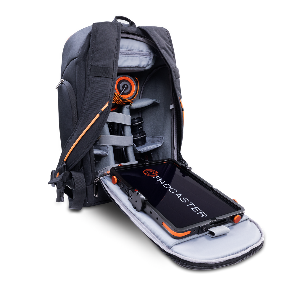 Padded back backpack hot sale